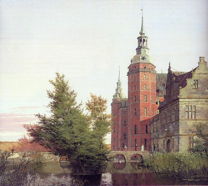 Christen Kobke Frederiksborg Castle seen from the Northwest